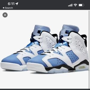 Jordan 6 UNC
